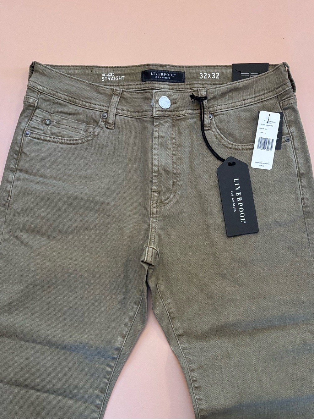 Liverpool Regent Men’s Relaxed Straight Jeans - Rye - NWT